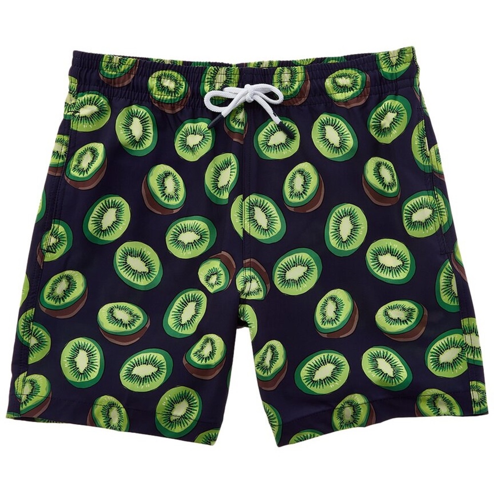 Trunks Surf & Swim Co. Kiwi Print Swim Shorts